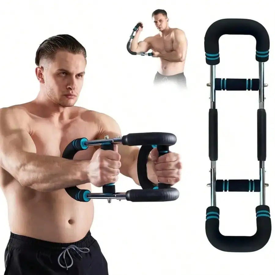 🔥 Adjustable Shaker Twister Arm Trainer – Chest & Forearm Strength Workout Equipment for Home Fitness