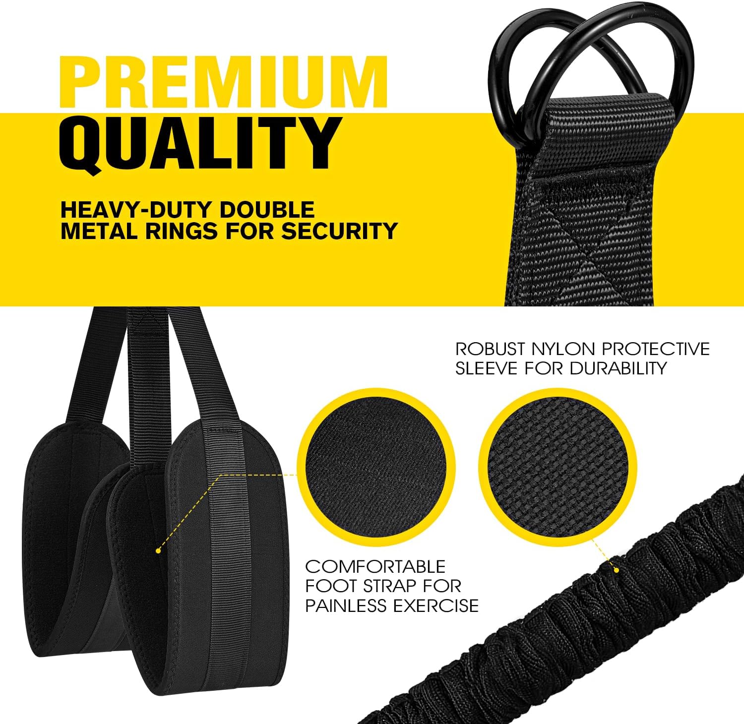 Pull-up assist resistance band for assisted chin-ups and full-body workouts