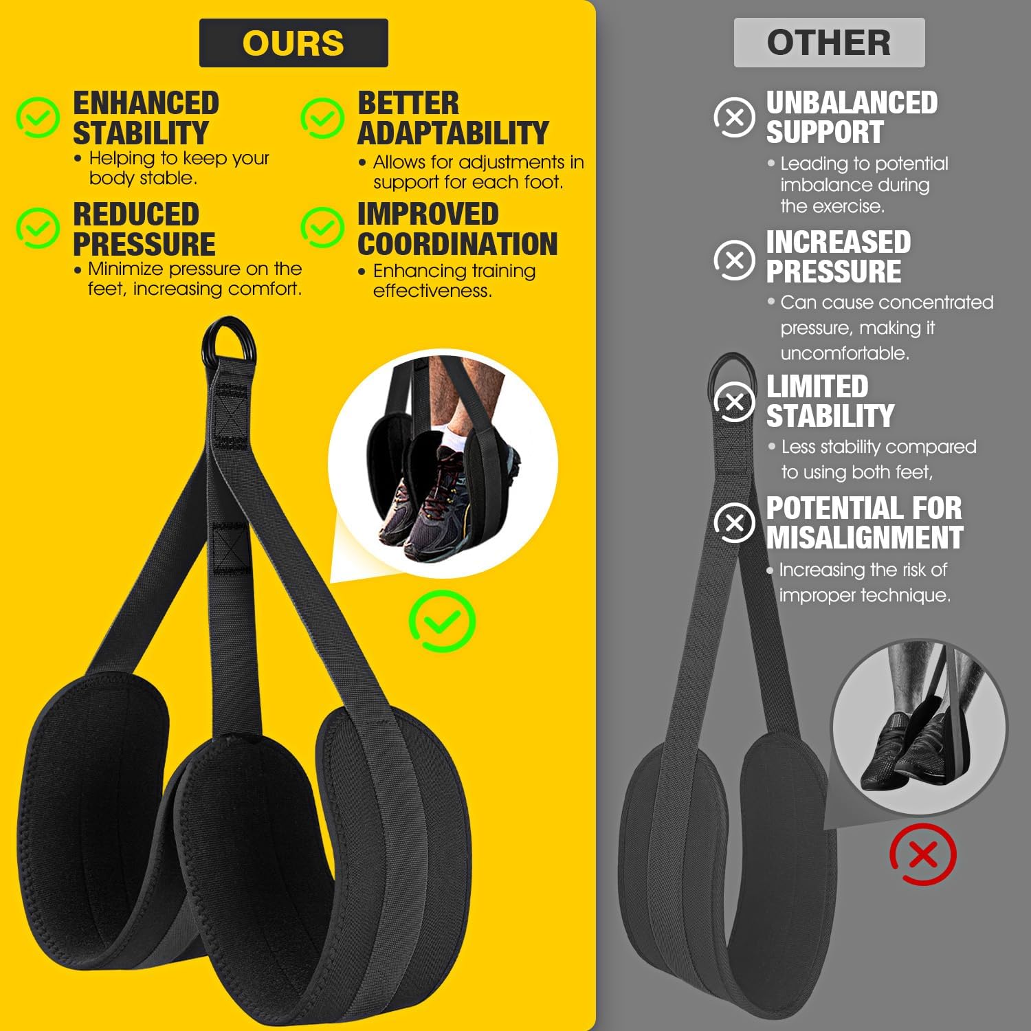 Heavy-duty stretch resistance band for pull-up assistance and strength training