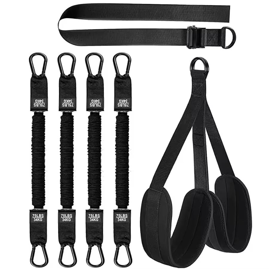 Pull-Up Assistance Resistance Bands Set – Strength Training, Chin-Up Support & Full Body Workout Stretch Bands for Men & Women