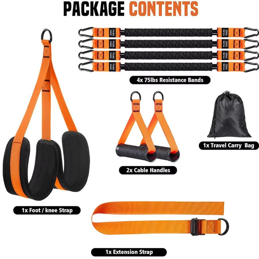Pull-Up Assistance Resistance Bands Set – Strength Training, Chin-Up Support & Full Body Workout Stretch Bands for Men & Women